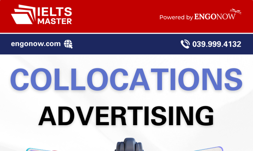 từ vựng collocations chủ đề Advertising
