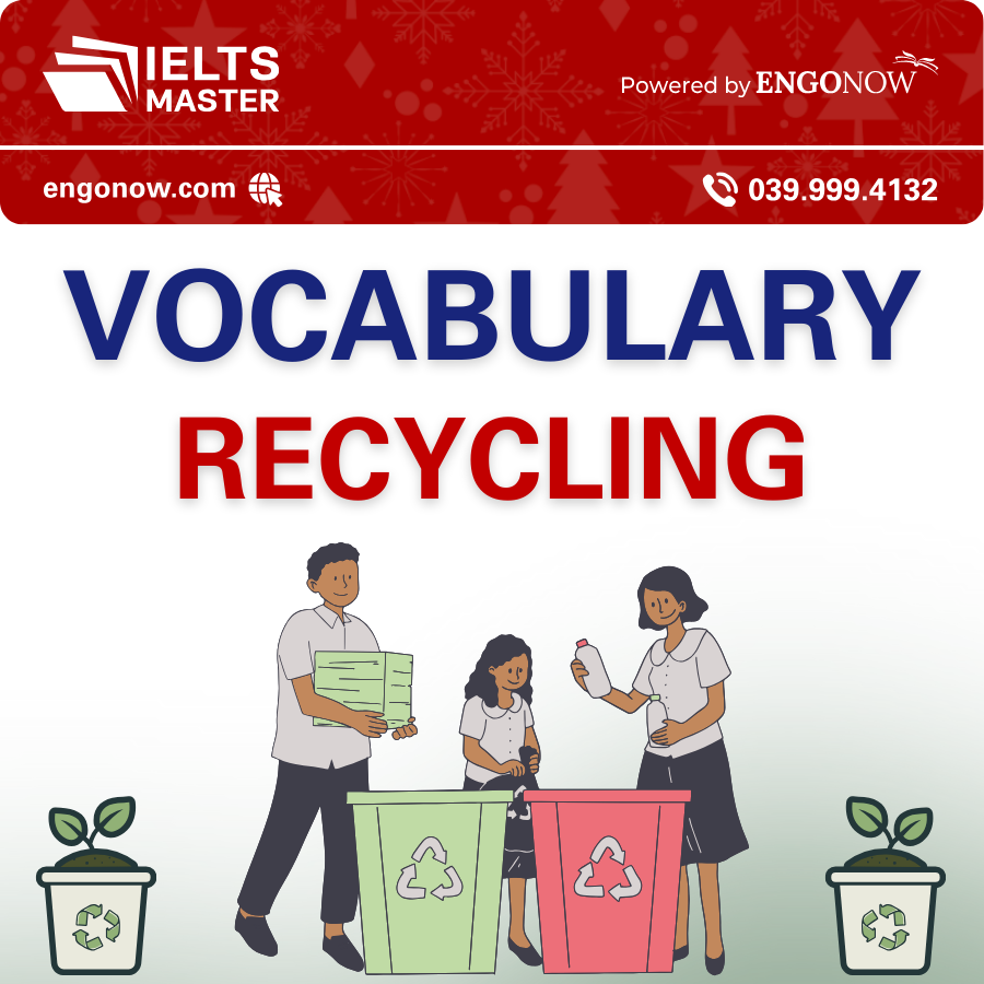 từ vựng chủ đề tái chế
